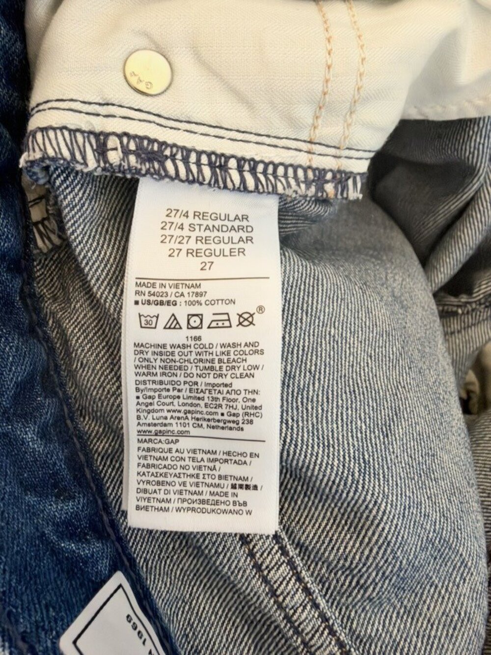 HIGH RISE BARREL JEANS | GAP - Picture 5 of 5